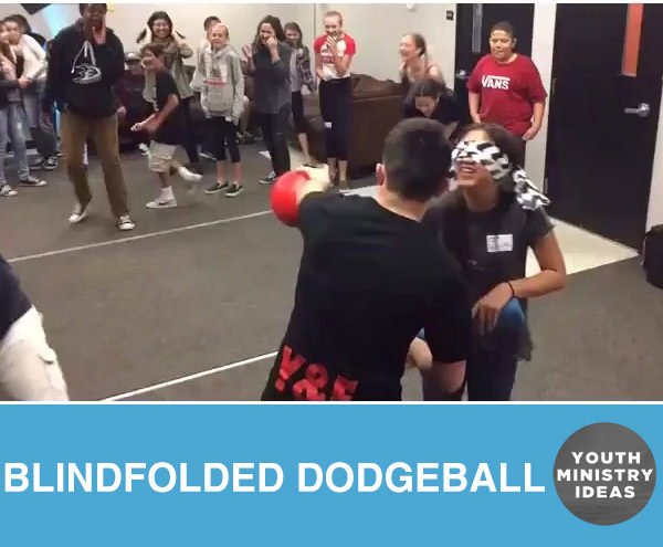 Blindfolded Dodgeball