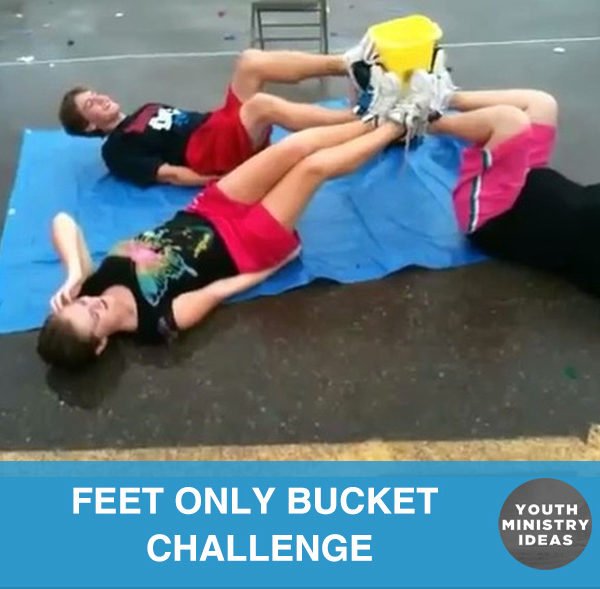 Feet Only Bucket Challenge