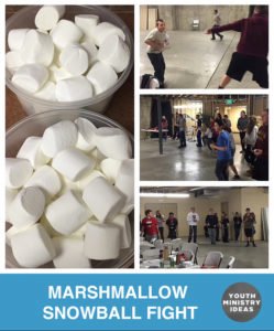 Marshmallow Snowball Fight