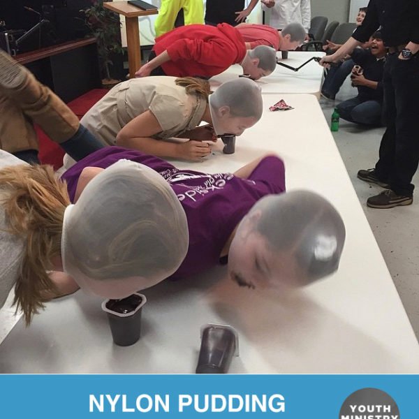 Nylon Pudding Eating Contest