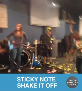 Sticky Note Shake It Off