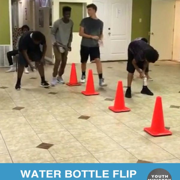 Water Bottle Flip Race