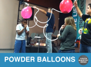 Powder Balloon Blow