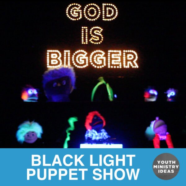 Black Light Puppet Show