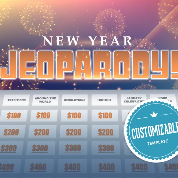New Year’s Jeopardy Powerpoint Template