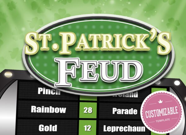 St Patricks Day Family Feud Game