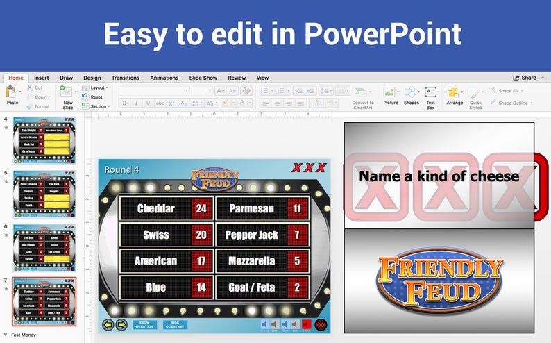 family feud powerpoint template