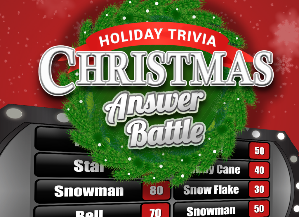 Christmas Answer Battle Powerpoint Template Family Fun Holiday Game