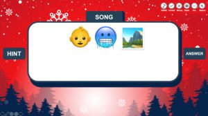 Christmas Family Feud Songs Emoji Power point 4
