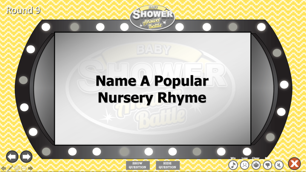 Baby Shower Family Feud PowerPoint 2